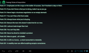 Ferengi Rules Of Acquisition screenshot 0