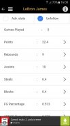 Advanced Stats App for NBA screenshot 1