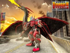Super Dragon Warrior Robot Transform Battle screenshot 12