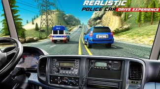 truk kargo polisi off road 3D screenshot 0