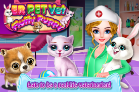 ER Pet Vet - Fluffy Puppy * Fun Casual Doctor Game screenshot 3