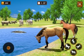 Wild Horse Family Simulator screenshot 8