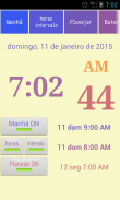 Despertador que fala a hora screenshot 0