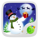 Snowman GO Keyboard Theme Icon