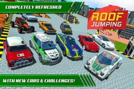 Roof Jumping Car Parking Games screenshot 0
