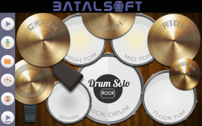 Drum Solo Rock 🥁 Bateria screenshot 0