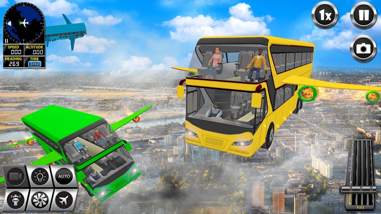 Flying Bus Simulator Bus Games - APK Download for Android | Aptoide