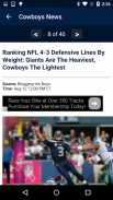 Football News - Cowboys edition screenshot 3