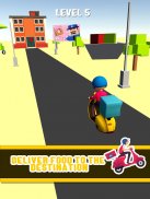 Fun Delivery Rush 3D screenshot 2