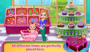 Supermarket Shopping Cashier - Fun Kids Girl Games screenshot 3