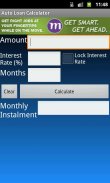 Auto Loan Rule 78 Calculator screenshot 0