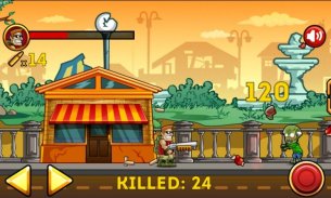 Zombie War: Life or death screenshot 1