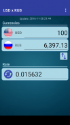 USD x RUB screenshot 2