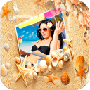 Seashell Photo Frames Icon