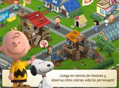 Peanuts: Construye la Ciudad de Snoopy Simulador screenshot 2