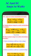 Electrical Formulas And Calculation screenshot 3