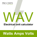 Calculadora de Watts Amp Volts icon