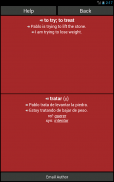 Spanish Basic Vocabulary screenshot 2