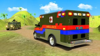US Army Ambulance Game: Rescue screenshot 3