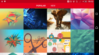 Polygon Wallpapers from Flickr screenshot 4