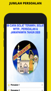 CARA SOLAT TERAWIH DAN WITIR RAMADHAN 2019 screenshot 3