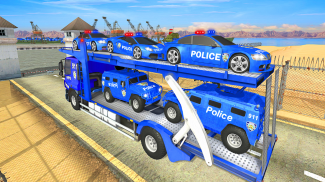 Grand Police Transport Truck screenshot 1