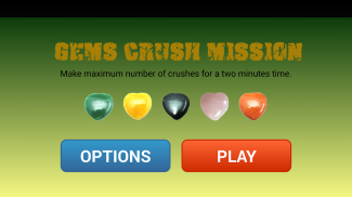 Gems Crush Mission screenshot 0