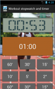 Workout stopwatch and timer screenshot 4