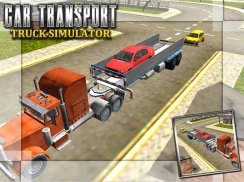 De voiture Transport Truck Sim screenshot 8