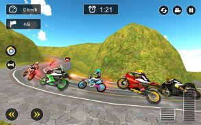 Snow Mountain Bike Racing 2022 screenshot 0