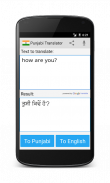 Diccionario traductor Punjabi screenshot 0