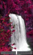 Red Spring Waterfall LWP screenshot 0