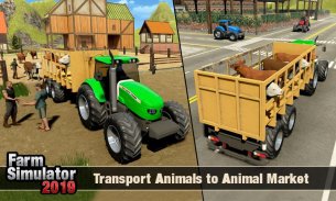 Traktor Pertanian Simulator Petani Sim 2019 screenshot 4