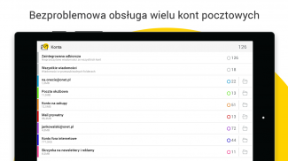 Onet Poczta - aplikacja e-mail screenshot 1