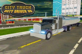 City Truck Duty Driver 3D screenshot 0