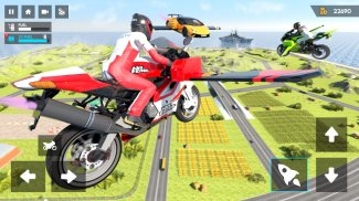 Flying bike Driving Simulator screenshot 4