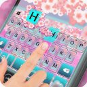 Pink Blossom Lovely keyboard