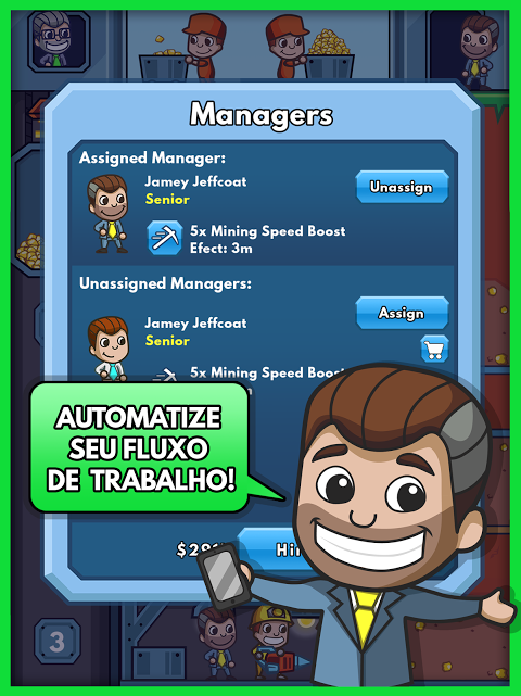 Baixar e jogar Idle Miner Tycoon - Simulador de Mineração no PC com MuMu  Player