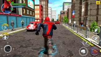 Incredible Flying SuperHero 3D screenshot 1