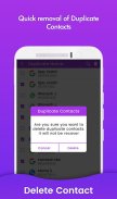 Remove Duplicate Contacts - Co screenshot 0