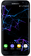 Neon Particles 3D Live Wallpaper screenshot 0