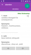 Offline Pocket English Dictionary screenshot 1