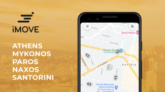 iMove Ride App in Greece screenshot 2
