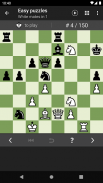 Problemas de ajedrez (puzzles) screenshot 1