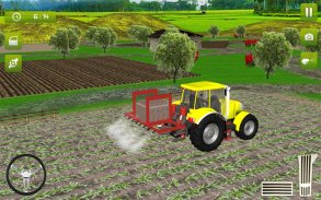 Real Farming Tractor Trolley Simulator; Game 2019 screenshot 8