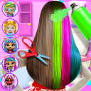 Hairstyle: pet care salon game Icon