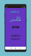 Qabrdan maktub kitobi screenshot 2