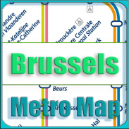 Brussels Metro Map Offline screenshot 4