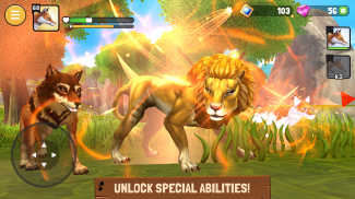 Animal Kingdoms: Wolf Sim MMO screenshot 8