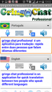 Tradutor de Voz GringoChat Pro screenshot 3